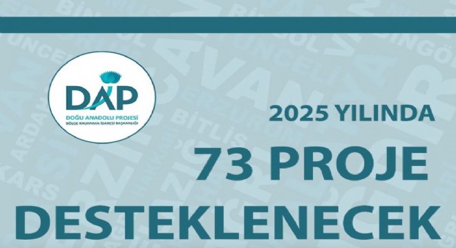DAP BKİ'den  73 projeye destek